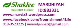 Feel free to contact me for inquiries and consultations on Shaklee Products and Shaklee business opportunities. :)